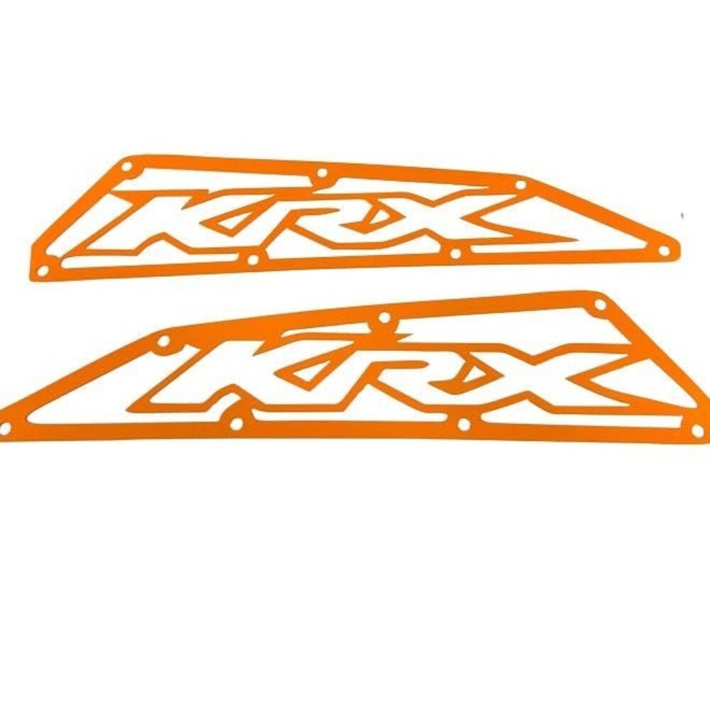 PBR Products Kawasaki KRX 1000 Frog Skin / Air intake Covers - Orange KRX4